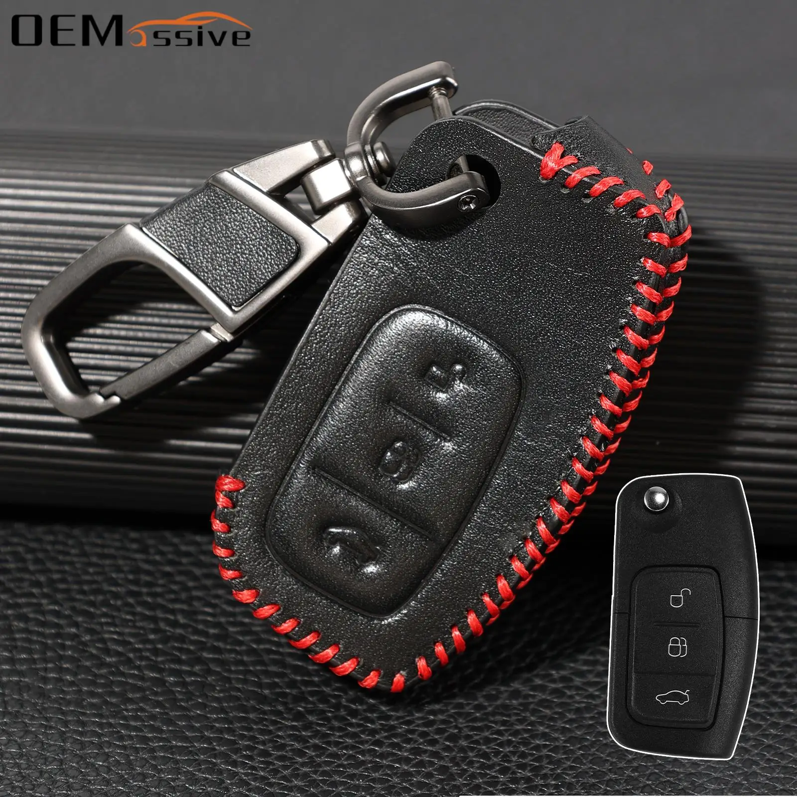 For Ford Mondeo Fiesta Focus Fushion Connect B Max C Max S Max Transit Courier Transit Connect Key Fob Ring Case Cover Protector