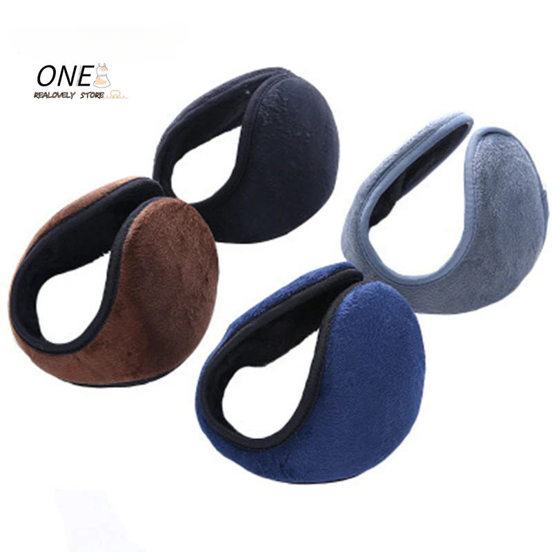 

Unisex New Fashion Winter Men Women Cold Protection Earmuffs Solid Color PracticalKeep Warm Plush Aldult Ear Mask Wholesale