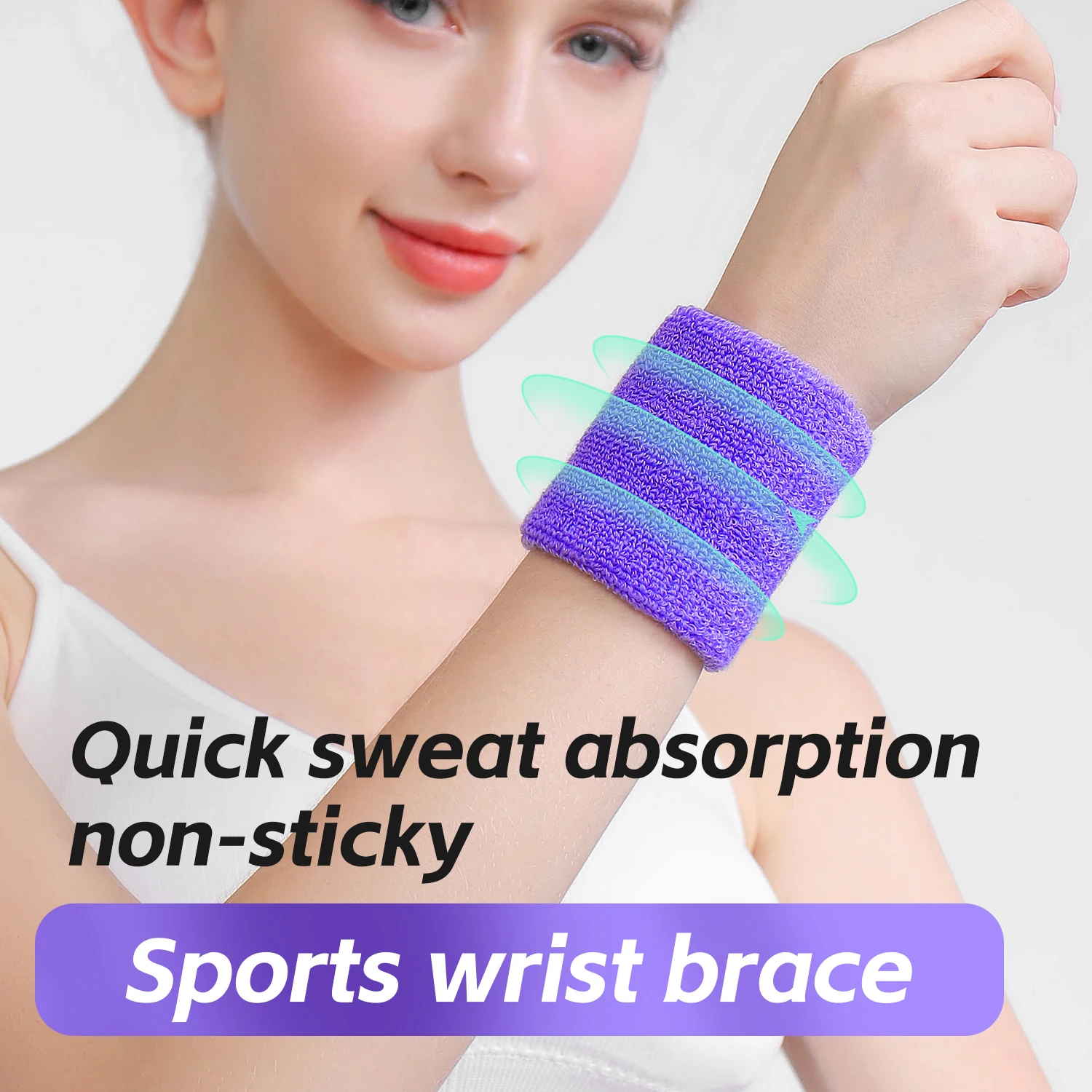 Summer Sport Wrist Guard Breathable Quick-drying Wrist Support Wrist Sprain Wrist Tendon Sheath Gym Basketball Badminton Unisex