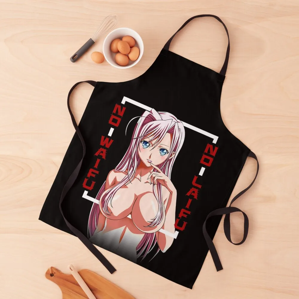 

No Waifu No Laifu Anime Hentai Boobs Apron Women's Home Clothes Kitchen Women painters Kitchen Supplies Idea Goods Apron