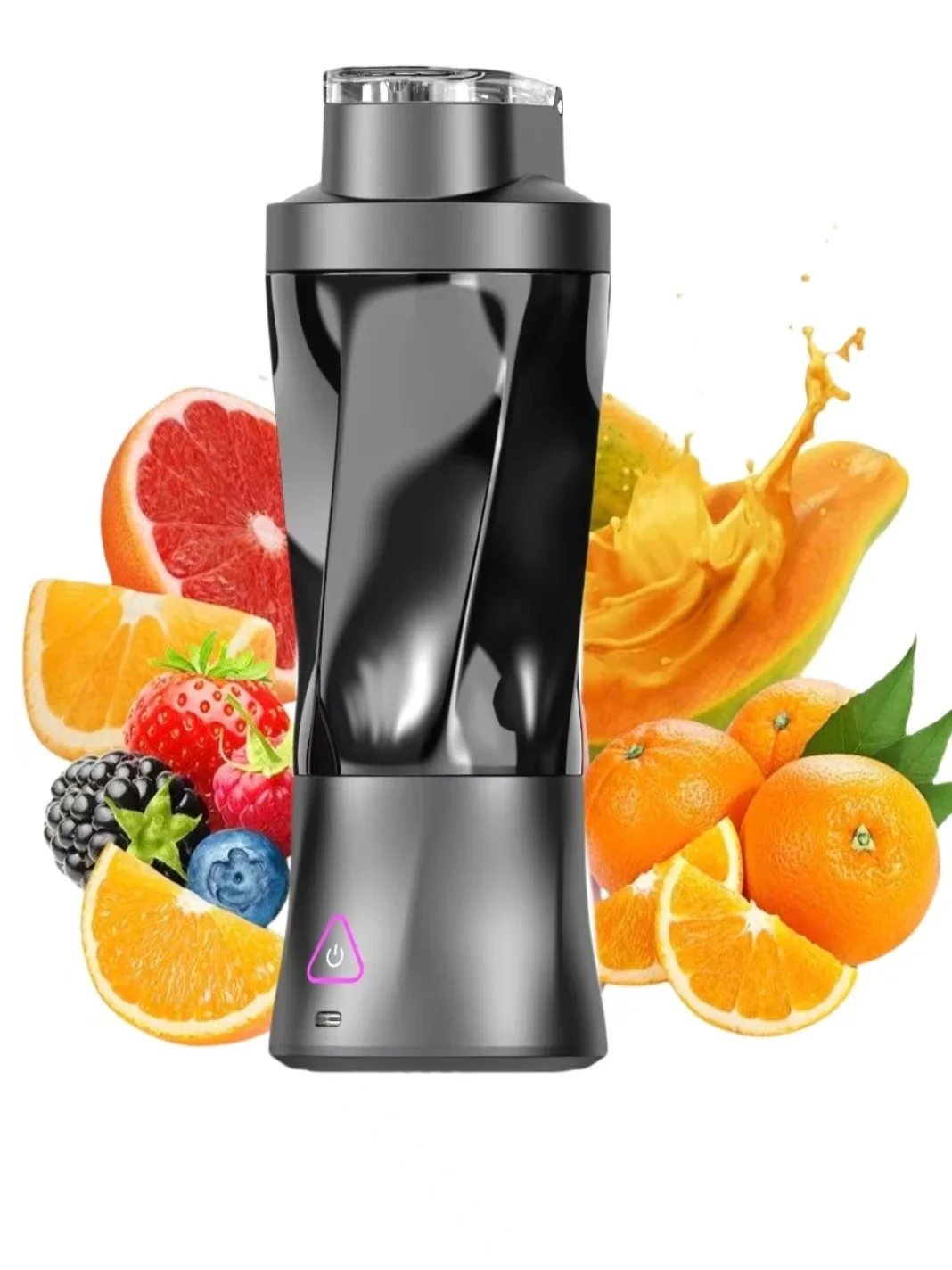 Portable Juice Blender Powerful Smoothie Blender,Travel Blender,Strong Enough To Crush Ice Cubes/usb, Electric/China/700ml/360W