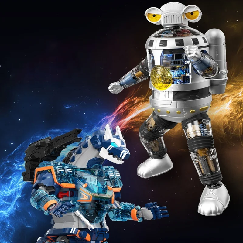

JAKI mechanical series toy model ornaments, robot mecha building blocks, boys' toys and gifts, creative toys, DIY toys
