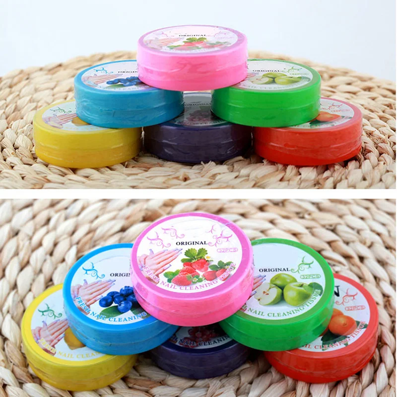 Bộ 32 Món Móng Khăn, Móng Tay Khăn Lau Bông Gel Tẩy Sơn Hương Giấy Ướt Máy hộp Dụng Cụ Làm Móng Dụng Cụ Vệ Sinh Làm Sạch