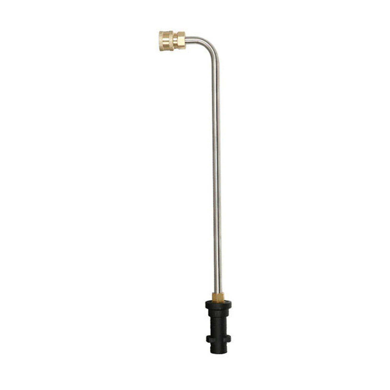 Pressure Washer Gutter Cleaner Attachment, Stainless Steel Angled Extension Wand Replacement for Karcher K2 K3 K4 K5 K6 K7,