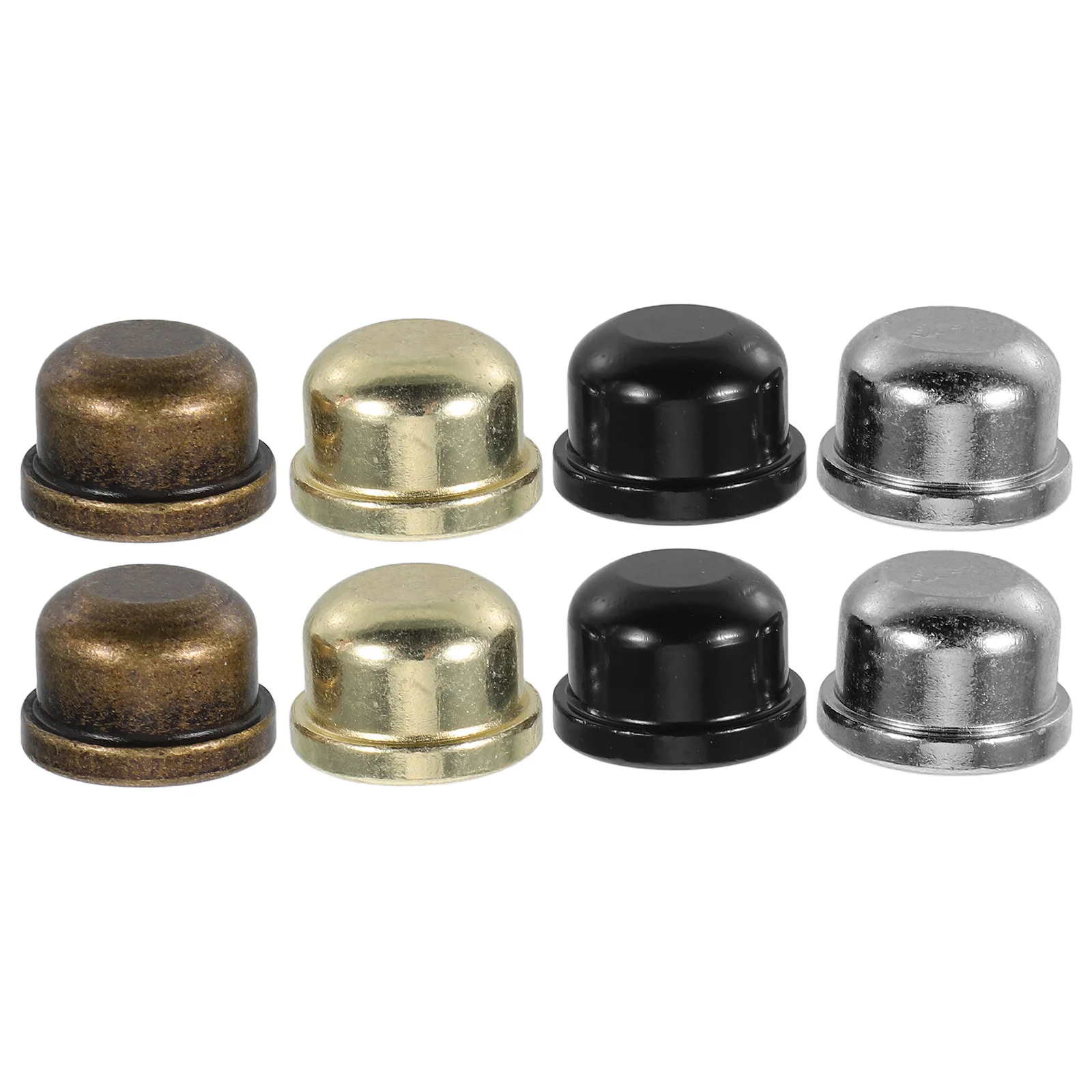 

8pcs Finial Cap Metal Light Topper For Table Floor Lamp Shade Replacement Lamp Parts Accessories Hardware Fixture