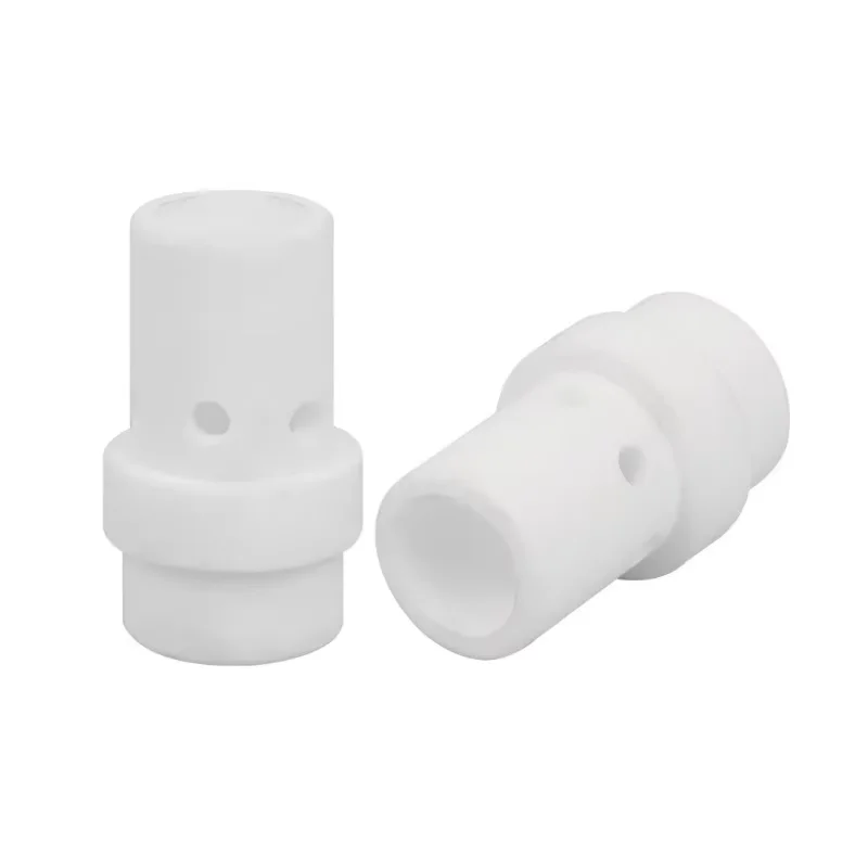 10PCS MIG MAG Torch Head Ceramic Consumables Swir Ring For 24KD 36KD 501D 350A 500A Gas Diffuser Welding Equipment Accessories