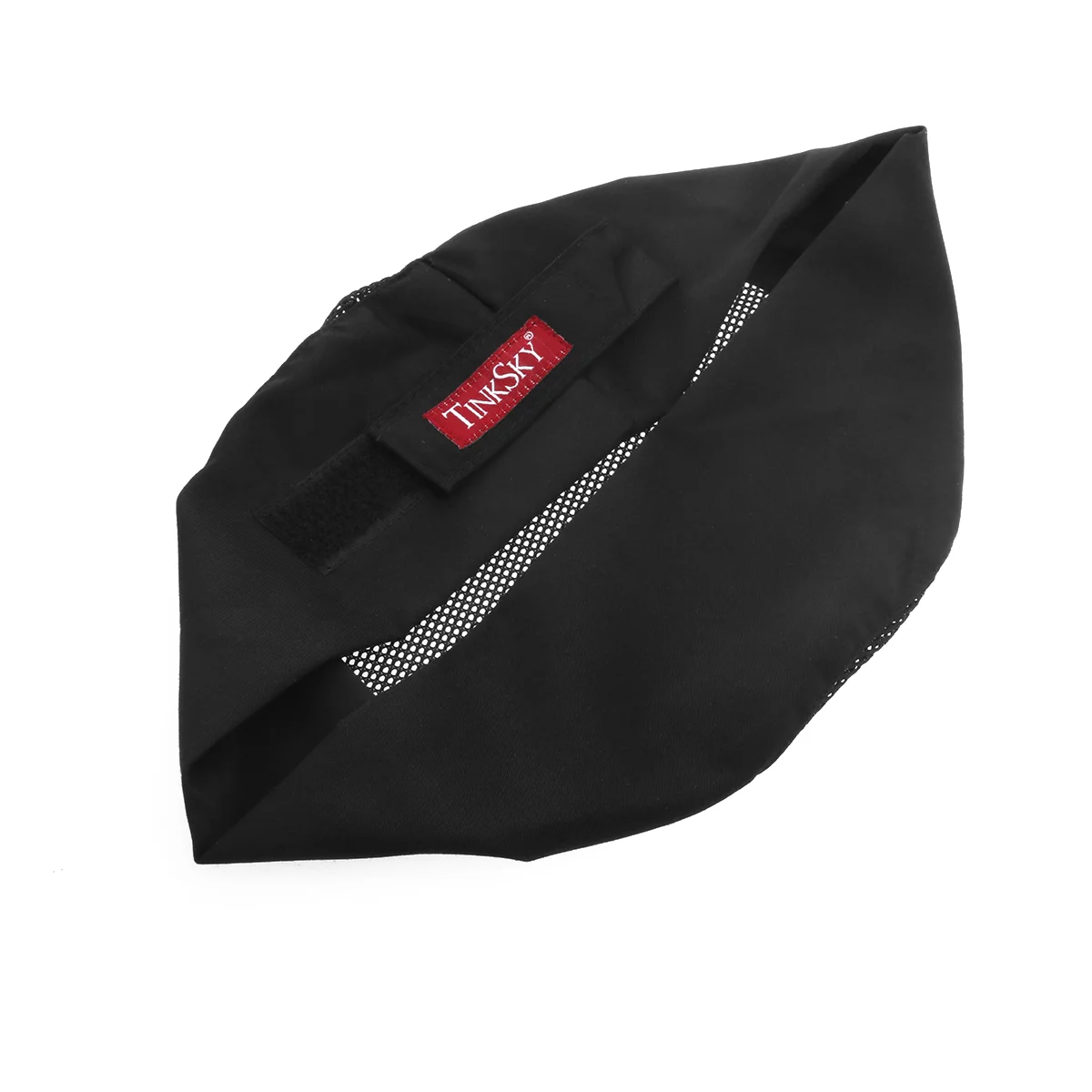 Tinksky atmungsaktive Mesh Schädel profession elle Catering Köche Hut mit verstellbarem Riemen-eine Größe (schwarz)