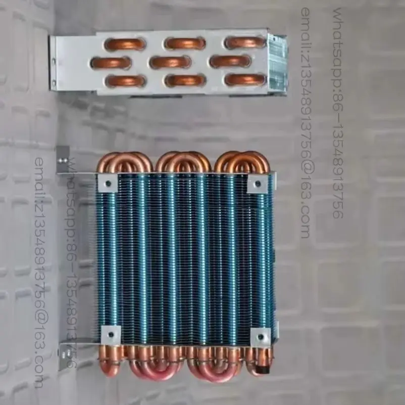 CP3X6X120 Micro Mini Condenser Air-Cooled Copper Tube Finned Radiator Evaporator with 120 Single Fan