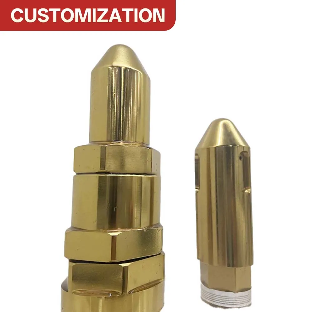 Custom HCD Bimetallic Alloy Screw Barrel Screw Tip Nozzle 20-250mm, 0.6-0.8mm Nitrided Depth HV950-1020 Hardness Injection Mold