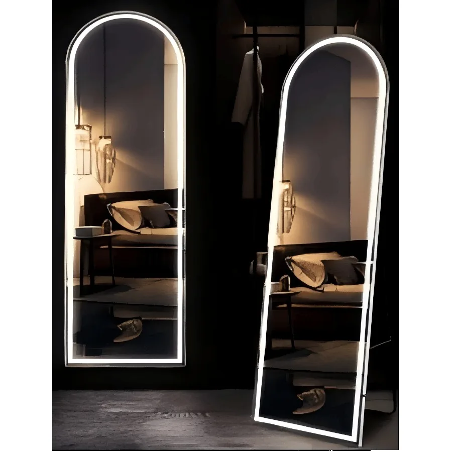 

Black Full Length Mirror 63x 20 Floor Mirror Free Standing Full Body Mirror Wall Mounted Hanging or Leaning Mirror with Stand f