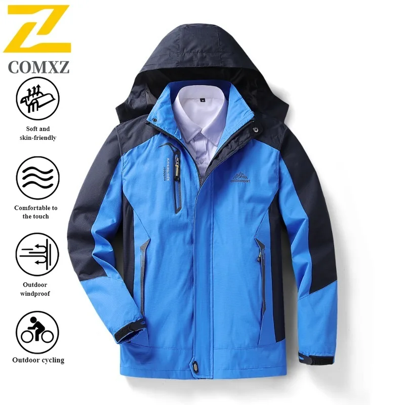 

Autumn Men's Ultralight Hardshell Jacket Windproof Waterproof Trekking Coat with Breathable Membrane for Outdoor climbing 2025