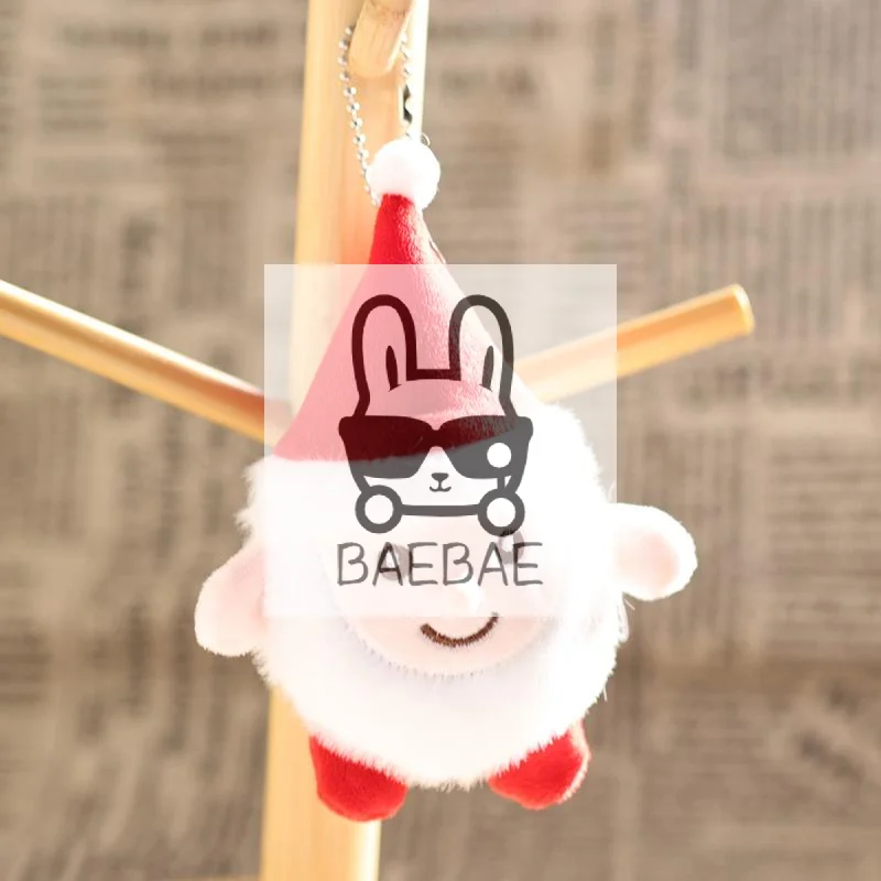 

1 шт., креативный мультяшный Санта-Клаус, плюшевая кукла, брелок, кулон для девочек, женщин, украшение для сумки, аксессуары «сделай сам»