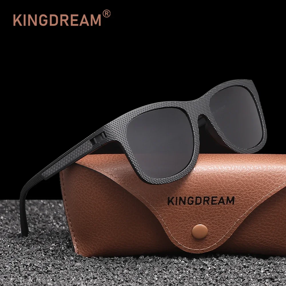 KINGDREAM Polarisierte Sonnenbrille für Herren und Damen, Designer-Sonnenbrille für Herren und Damen, UV400