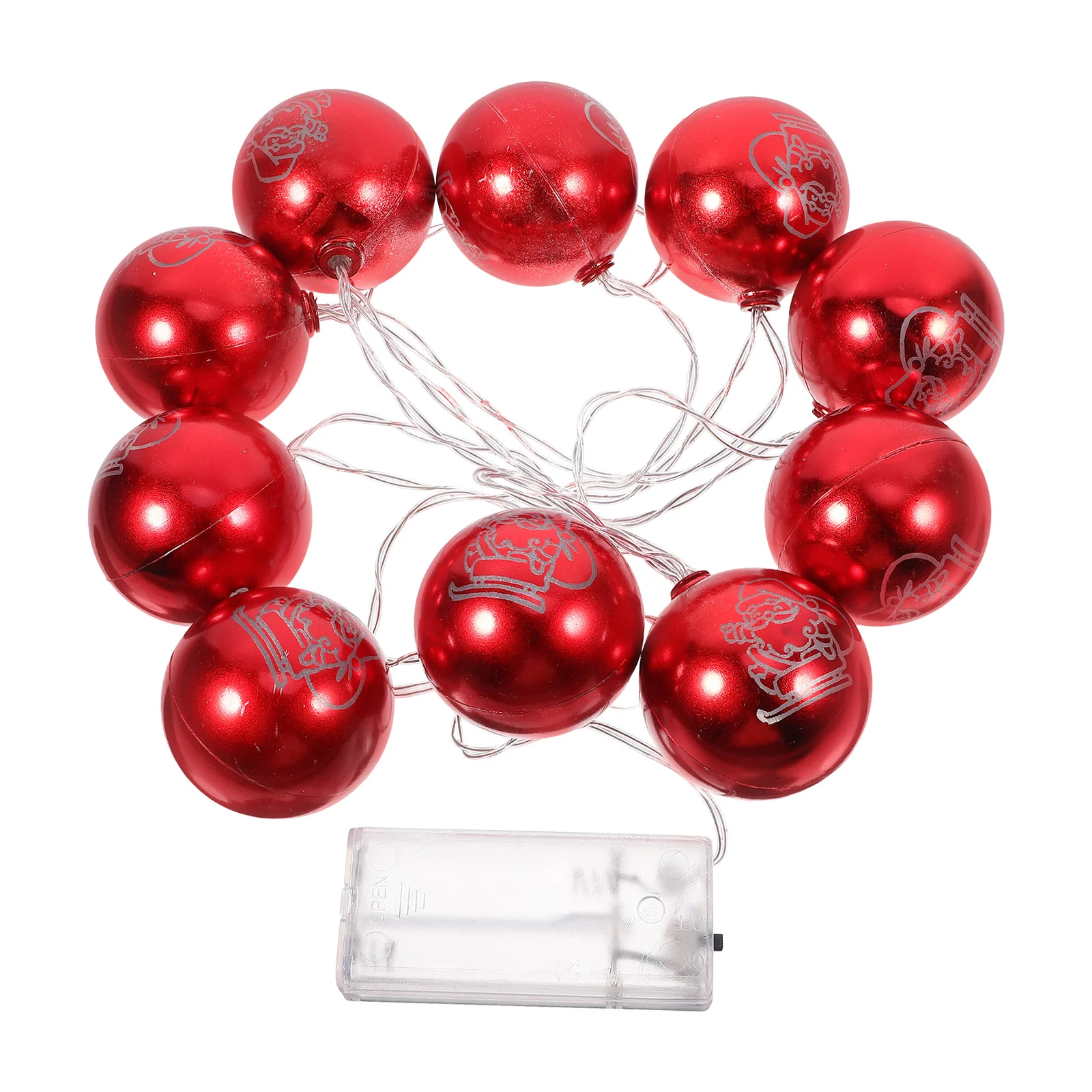 

10 LED Globe String Lights Colorful Powered 1.5m Ball Fairy Light for Garden Party Christmas Decoration