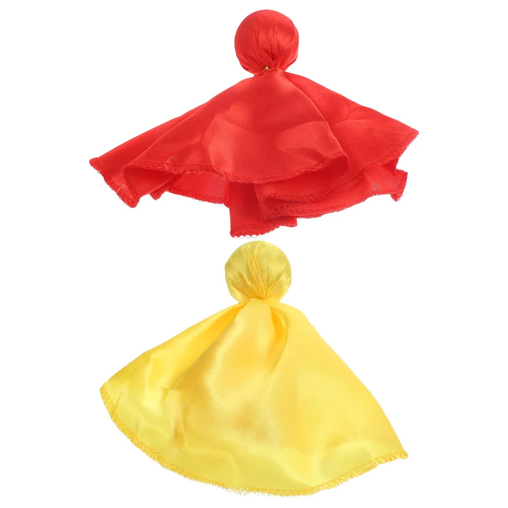 

2 Pcs Penalty Flag Football Small Flags Tossing Accessory Race Soccer Game Bright Colors Easy Attention Suitable Festive