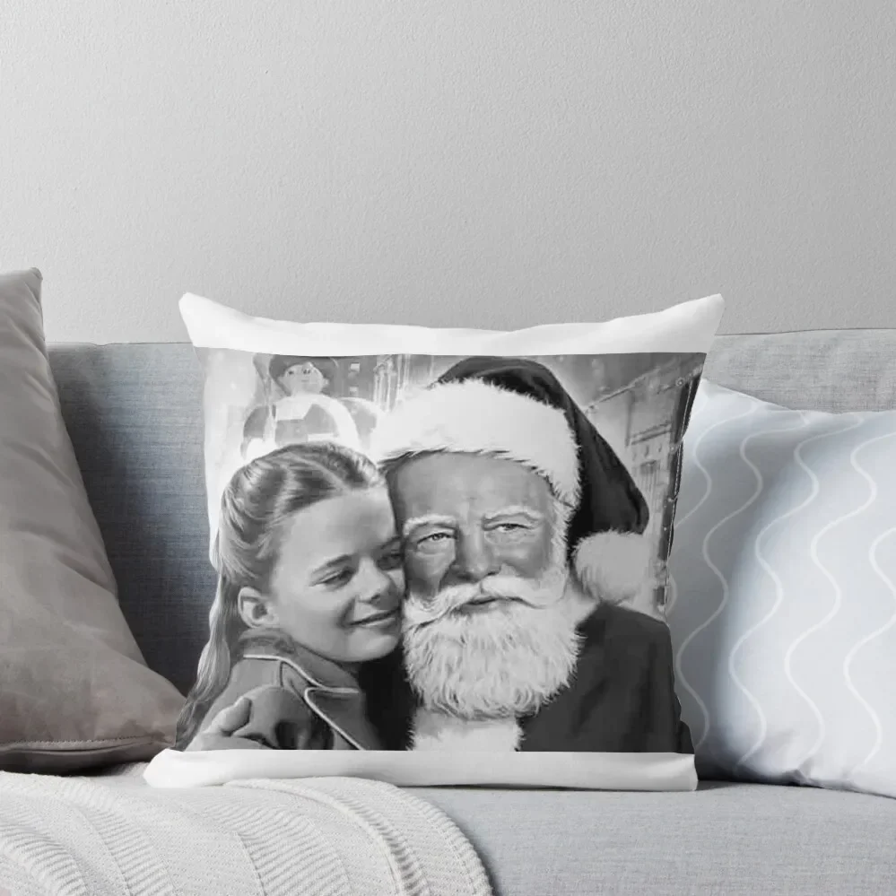 Miracle on 34th Street Throw Pillow Sofa Cushion Cover Cushions For Children Sitting Cushion Christmas Pillow Cases Pillow