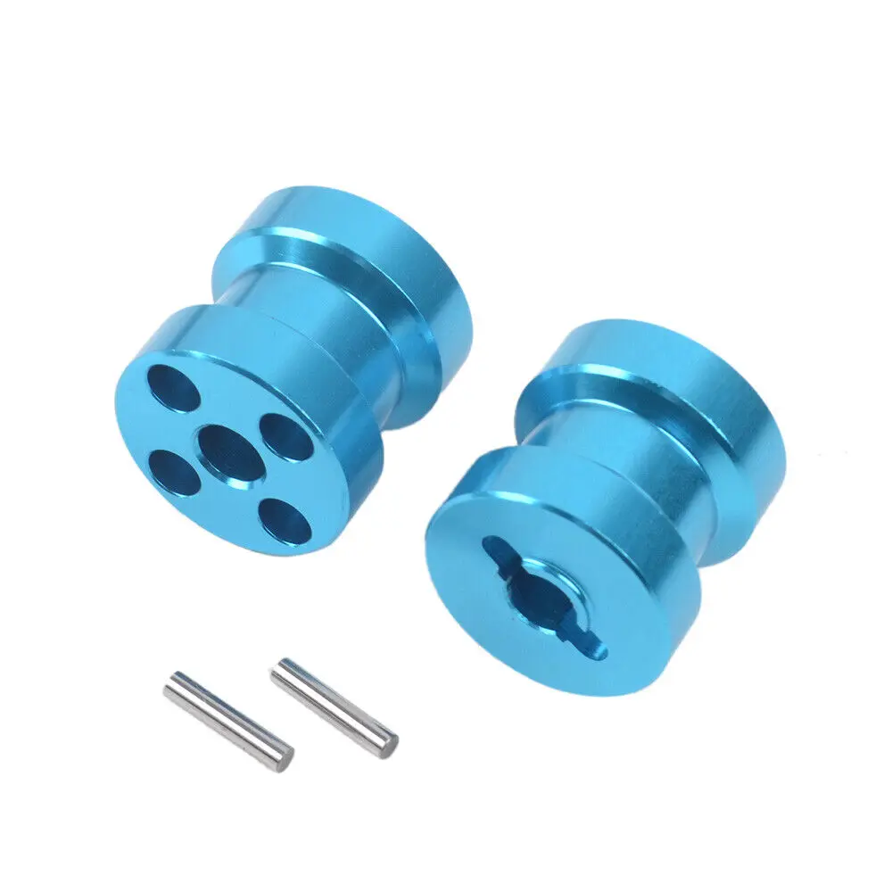 Aluminum Rear Wheel Adapters for Tamiya Wild One FOX Super Hornet Grasshopper II