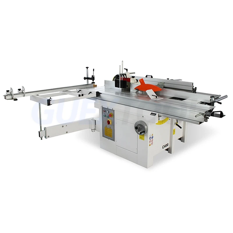 Woodworking Lathe C400 Five-In-One Multifunctional Sliding Table Saw Flat Press Planer Vertical Sharpen Milling Tenoning Machine