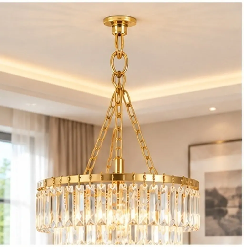 4Pcs Chandelier Hook Heavy Duty Ceiling Hooks for Ornament Zinc Alloy External Thread Ring Shape Female Loop Lamp Base