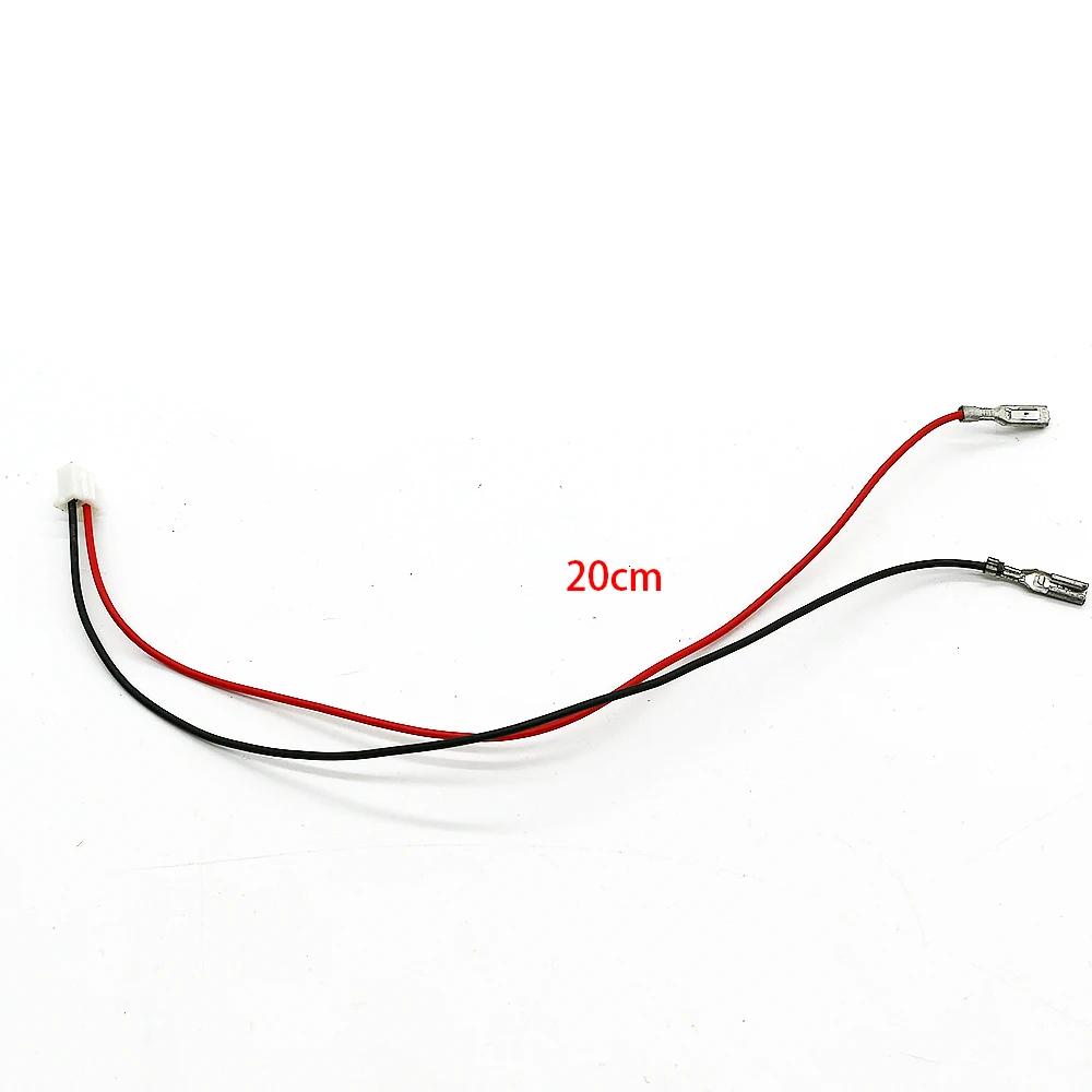 20PCS XH2.54 Oder DuPont Kabel 2 Pin 4,8mm 2,8mm Stecker Draht Für Null Verzögerung Arcade USB Board happ Joystick SANWA Push Button – Detail 4