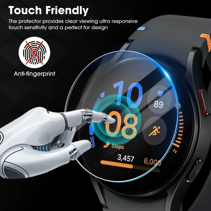 1-5PCS Tempered Glass Film for Samsung Watch FE Screen Protector HD Anti-Scratch Tempered Protection Film for Samsung Watch FE