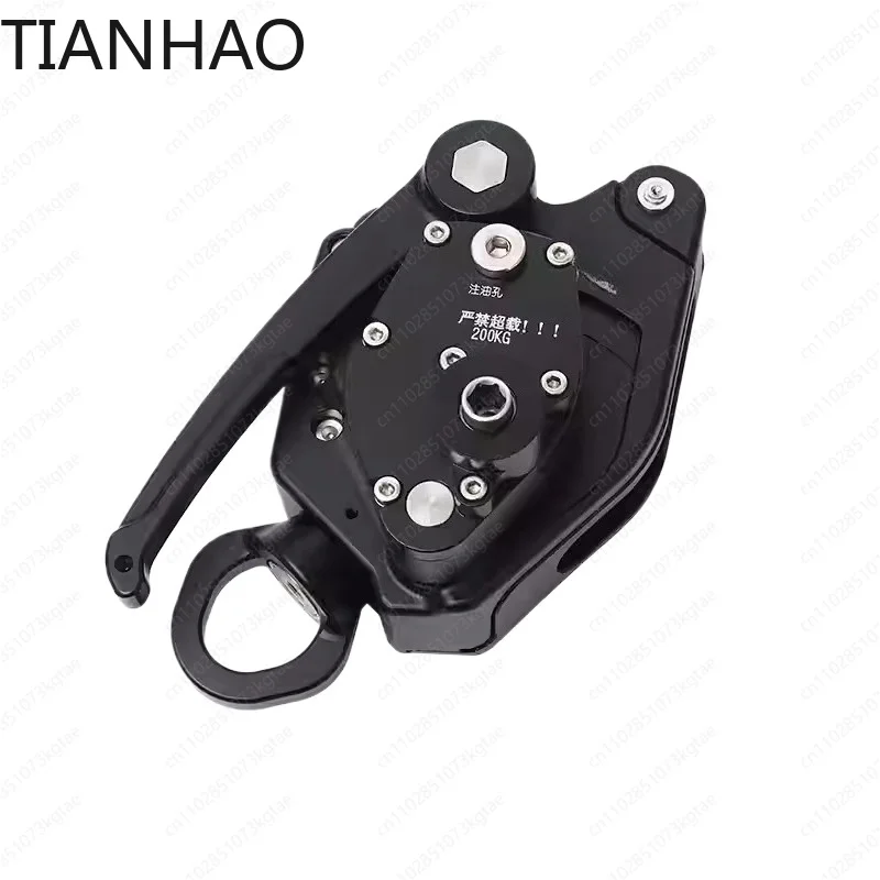 Electric Lift Descender for Rock Climbing Rope Climber Aerial Work Pulley CCS Retarder Portable Ascender Safety Gear Outdoor