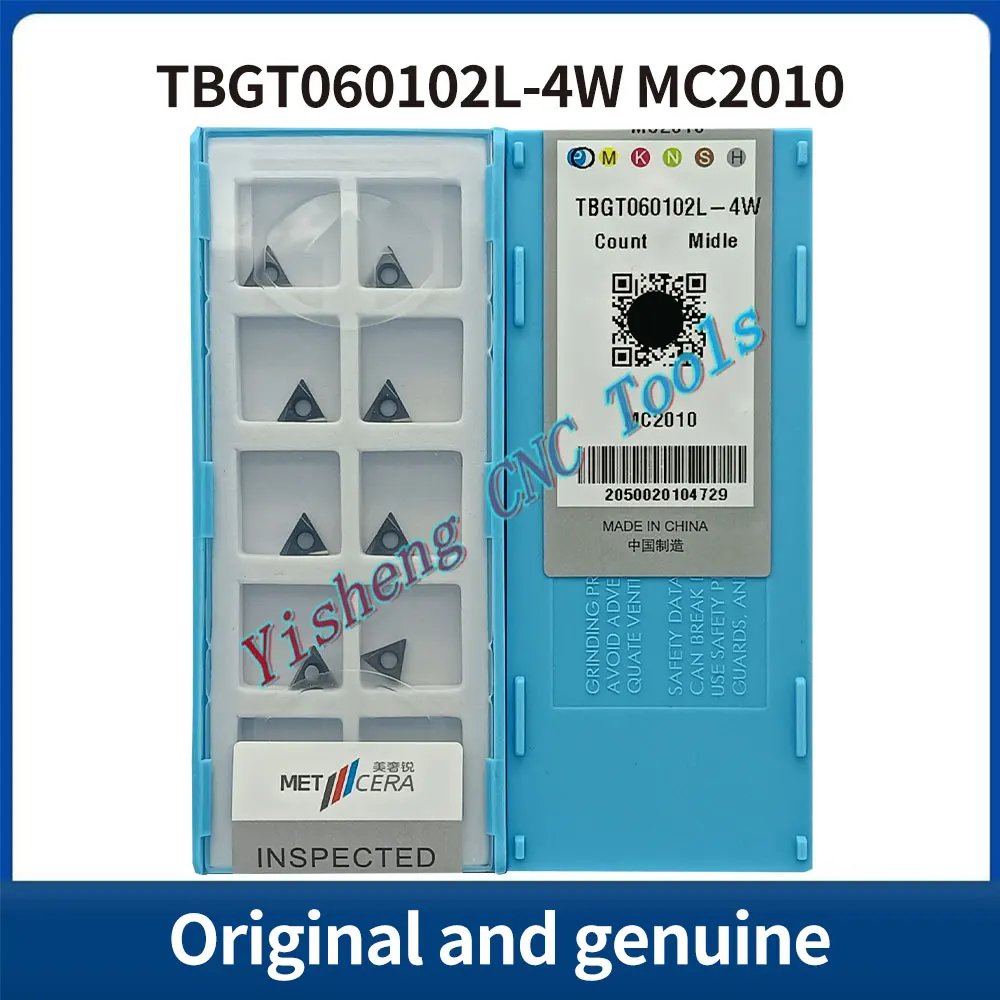 

METCERA Cutting Tools TBGT060102L-4W TBGT060104L-4W TBGT060102L-S TBGT060104L-S TBGT060102L-S1/060104L-S1 MC2010 PV4312 MC1020
