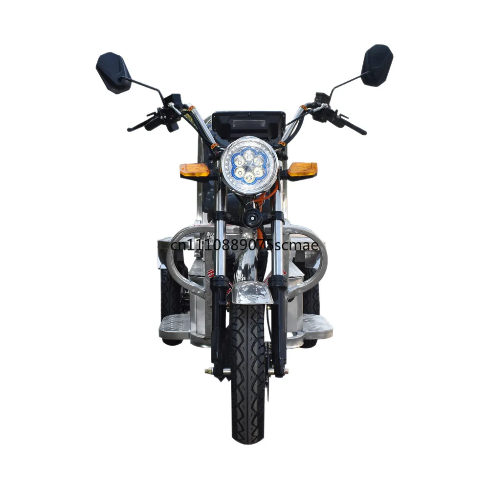 Mini King Kong Electric Tricycle Passenger and Cargo Dual‑use, Commuter Three‑Wheeler with Permanent Magnet Motor