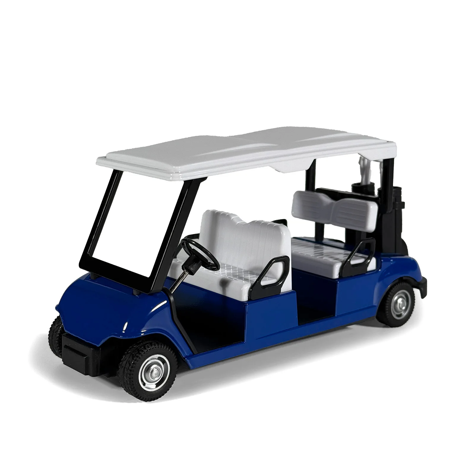 1: 20 Inch Extended Alloy Golf Cart Model with Regenerative Boy's Toy Ornament