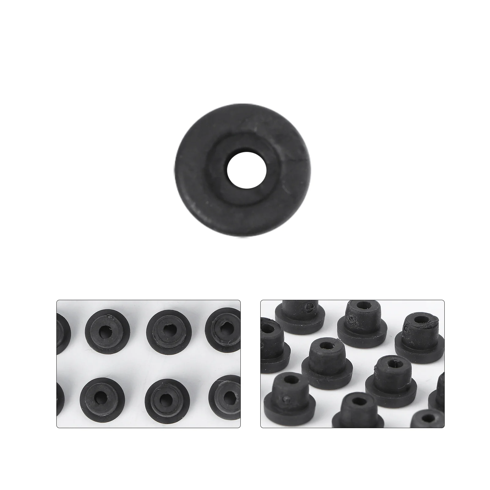 

100 шт., игольная втулка, силиконовая подушка для штифтов для катушечных машин, уменьшение трения, стабильные аксессуары для игл