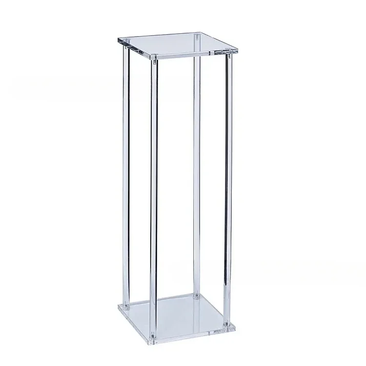 

Transparent acrylic display flower stand wedding decoration flower base ornaments party props display stand