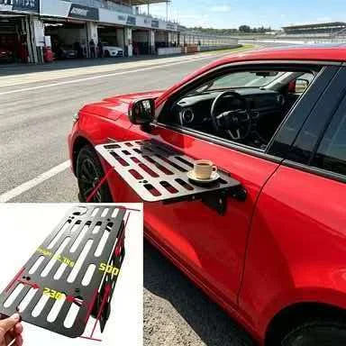 Vehicle Side Door Mount Foldable Desk Off‑Road SUV Outdoor Camping Travel Picnic Food Coffee Serving Tray Table Board