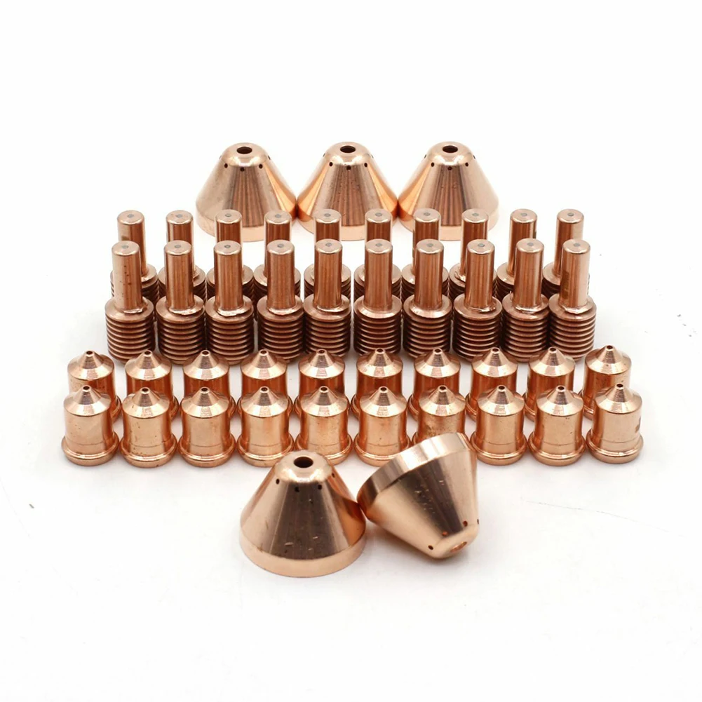 

45PCS Plasma Electrode Nozzle 220673 220669 220671 Plasma Cutter Tip Electrodes & Nozzles Kit Consumable For MAX 45 Cutter Torch