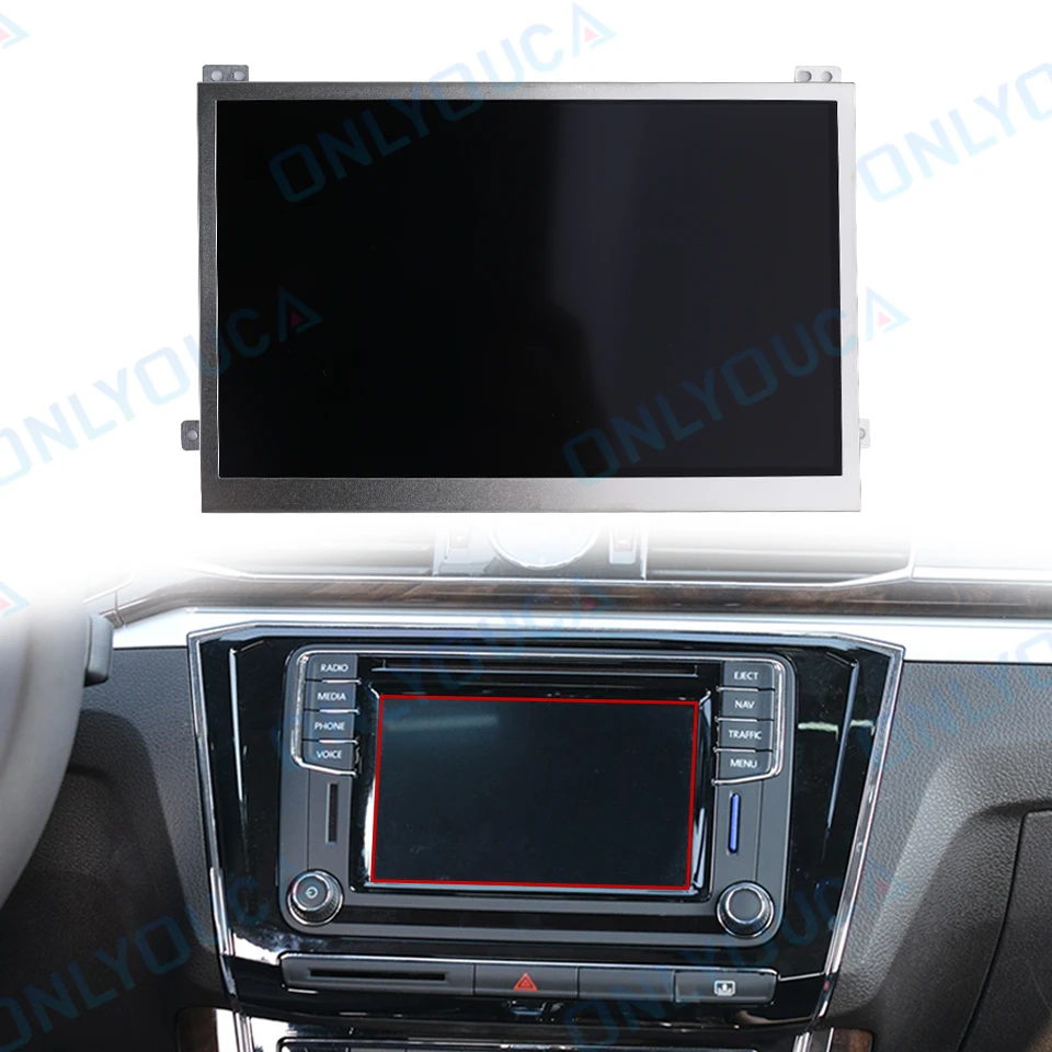 6.5 Inch Touch Screen TDO-WVGA0633F00039 for VW MIB 200 682 Car CD Player Navigation Radio Screen Assembly