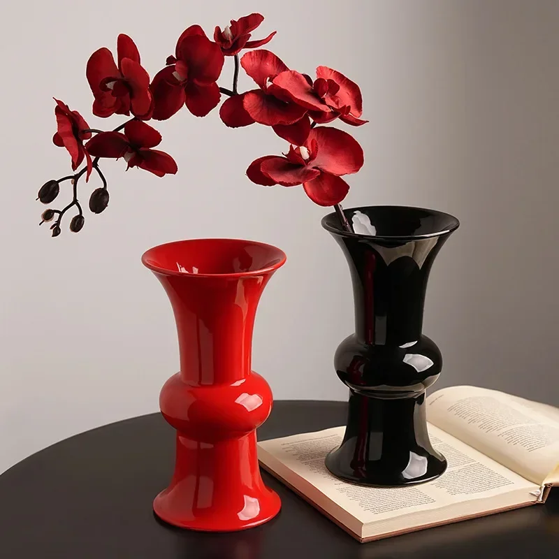 Medieval ceramic vase ornament home decoration high value hydroponic vase new product