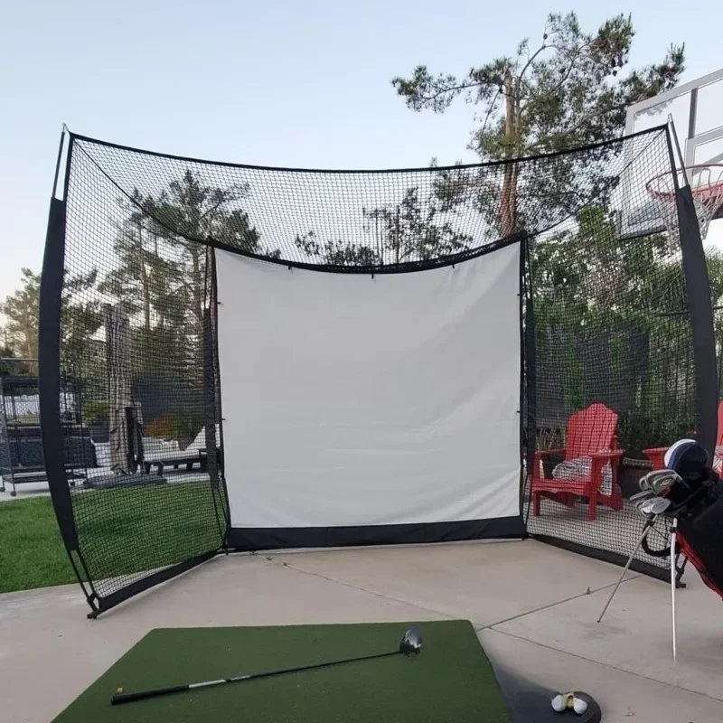 Golf practice shot net target, golf strike net