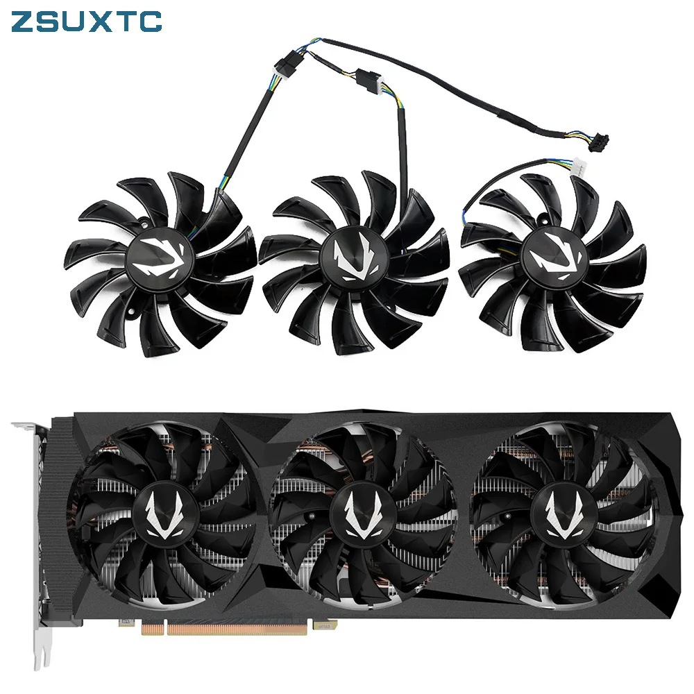 

87MM GA92S2U RTX2080Ti Graphics Card Cooling Fan For ZOTAC GAMING GeForce RTX 2080 2070 2080 Ti AMP Extreme GPU Fan