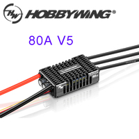 Hobbywing Platinum 80A V5 3-8s Brushless Electronic Speed controller ESC for RC Drone Heli FPV Multi-Rotor