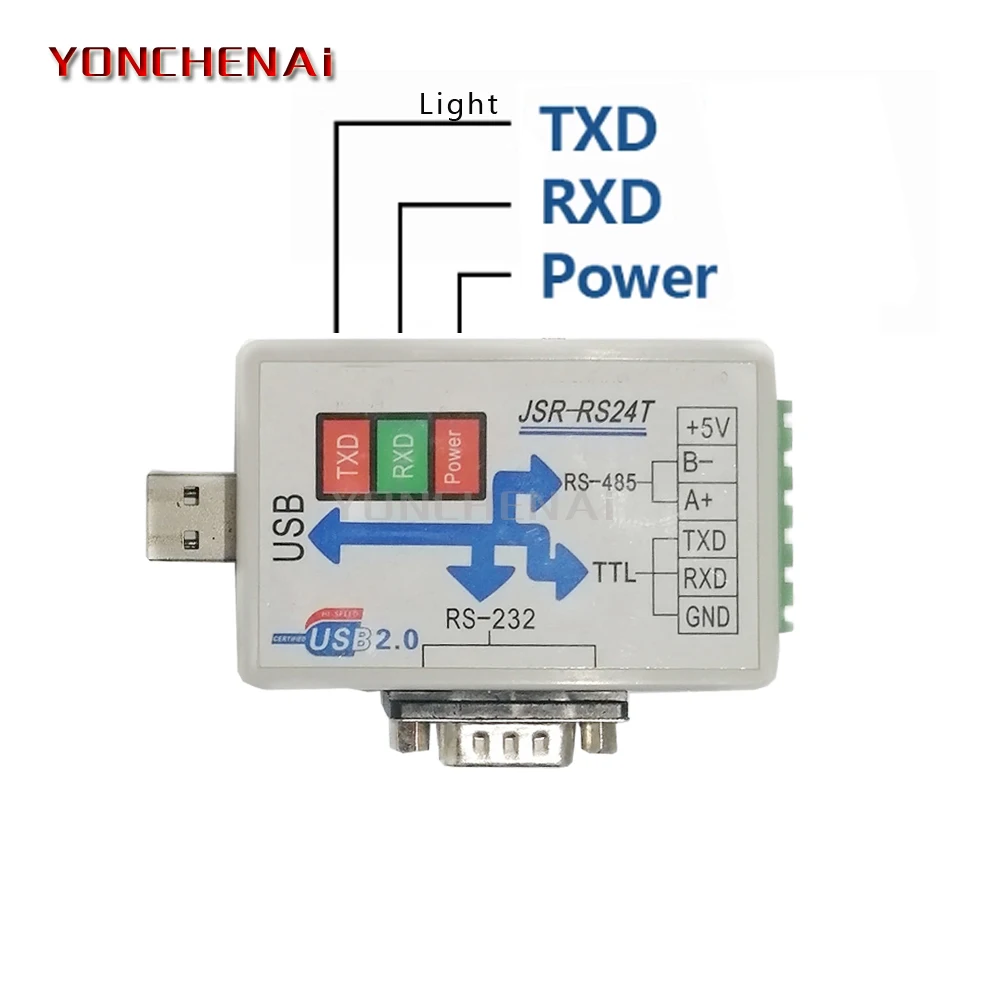 USB TO RS232 / RS485 / TTL Industrial Isolated Converter