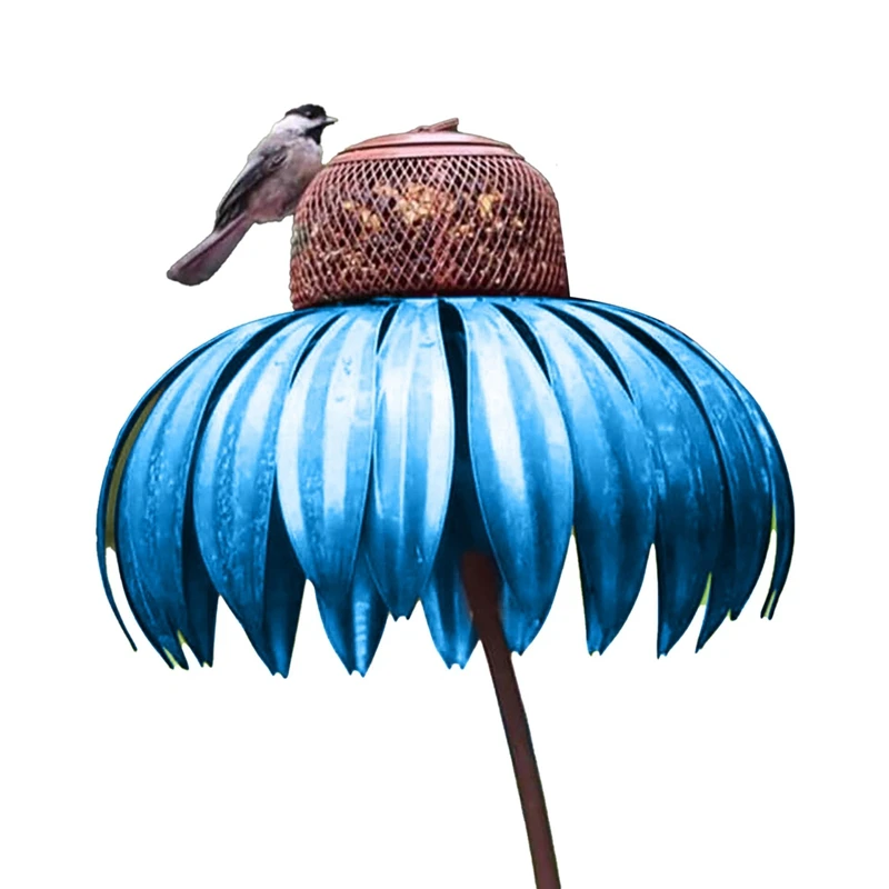 

Бутылочка-кормушка для птиц с подставкой, уличная садовая кормушка для птиц в форме цветка