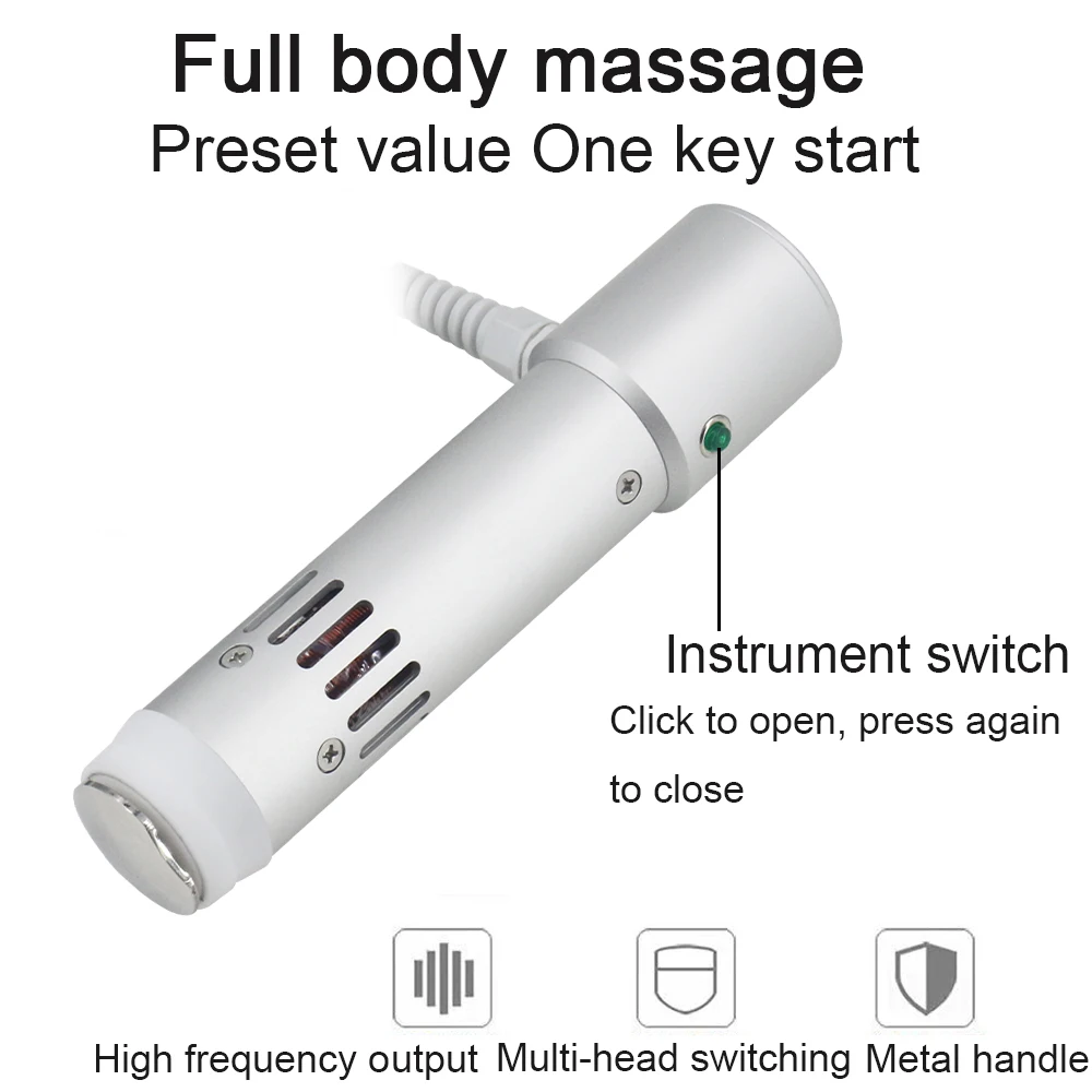 Professional Shockwave Therapy Machine Relieve Arthritis Pain Muscle Stiffness Physiotherapy Instrument Effective ED Treatment