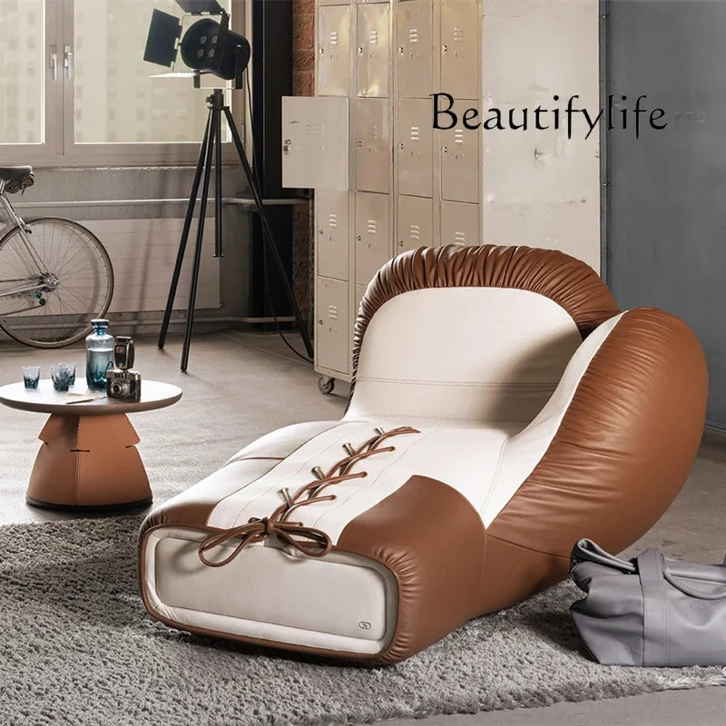 

BJ Nordic Designer Sofa Fiberglass Creative Special-shaped Minimalist Gym Sales Office Single Recliner