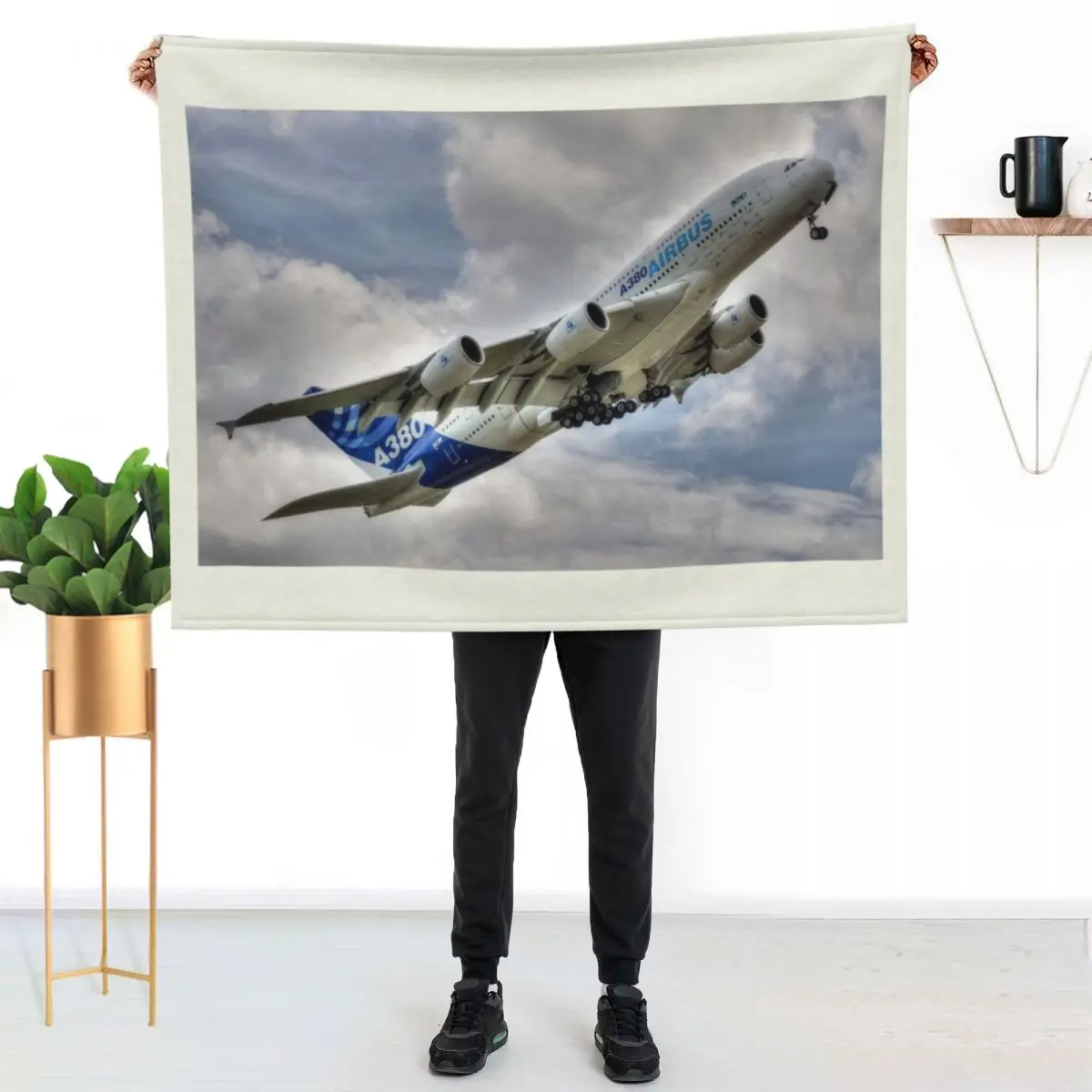 Airbus A380 Throw Blanket decorative Sofas Giant Sofa Blankets Sofas Of Decoration Thins Baby Blankets
