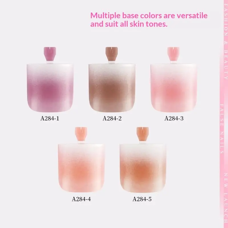 New 150pcs/Box French Foot Wear Nail Set Summer Short Square Shiny False Toenail Full Coverage Suitable For Nail Salon