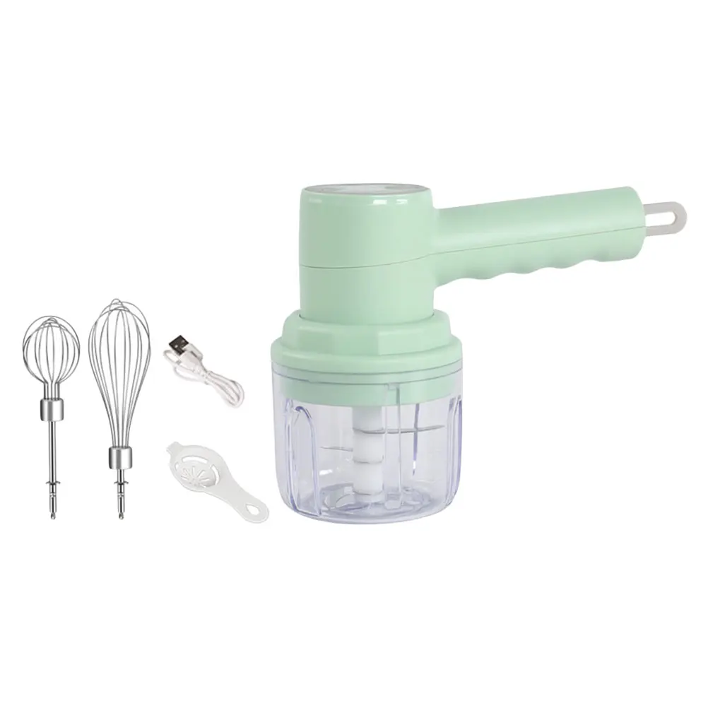 

1 set Electric Garlic Masher Portable Meat Grinder Kitchen Gadget For Vegetables Fruits Baby Food Garlic Puree Maker Tool