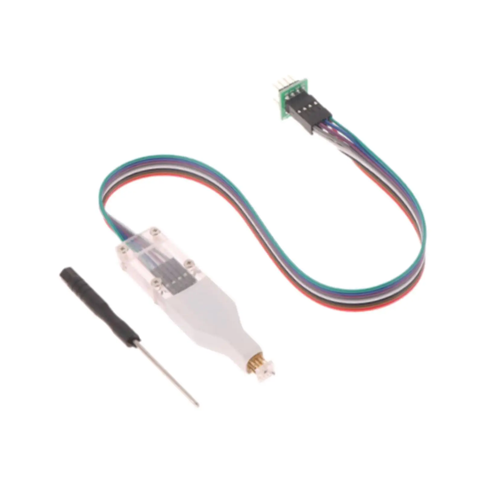 SOP8 Chip Download Burn Write Probe Burner Cable for Programming 150mil 4.4mm Spacing Compact Design