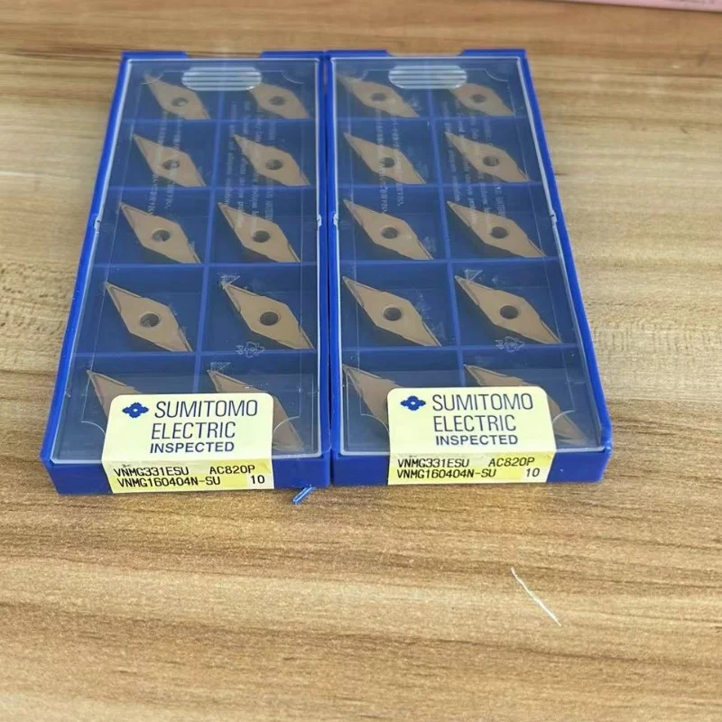 

Sumitomo VNMG160404N-SU AC820P /VNMG160408N-SU AC820P CNC Cutting tool turning blade Carbide inserts 10Pcs
