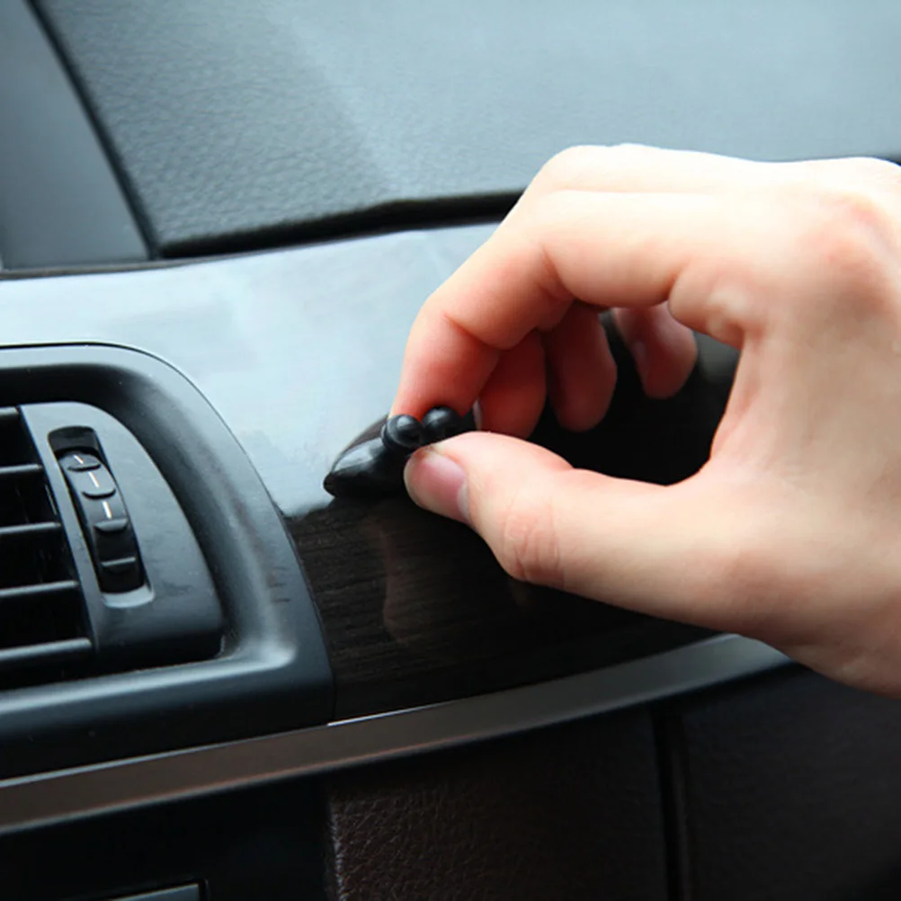 

16pcs Cable Clips for Vehicle Harness Self Adhesive Wire Organizer Black Holders Cord Management Smooth Surface