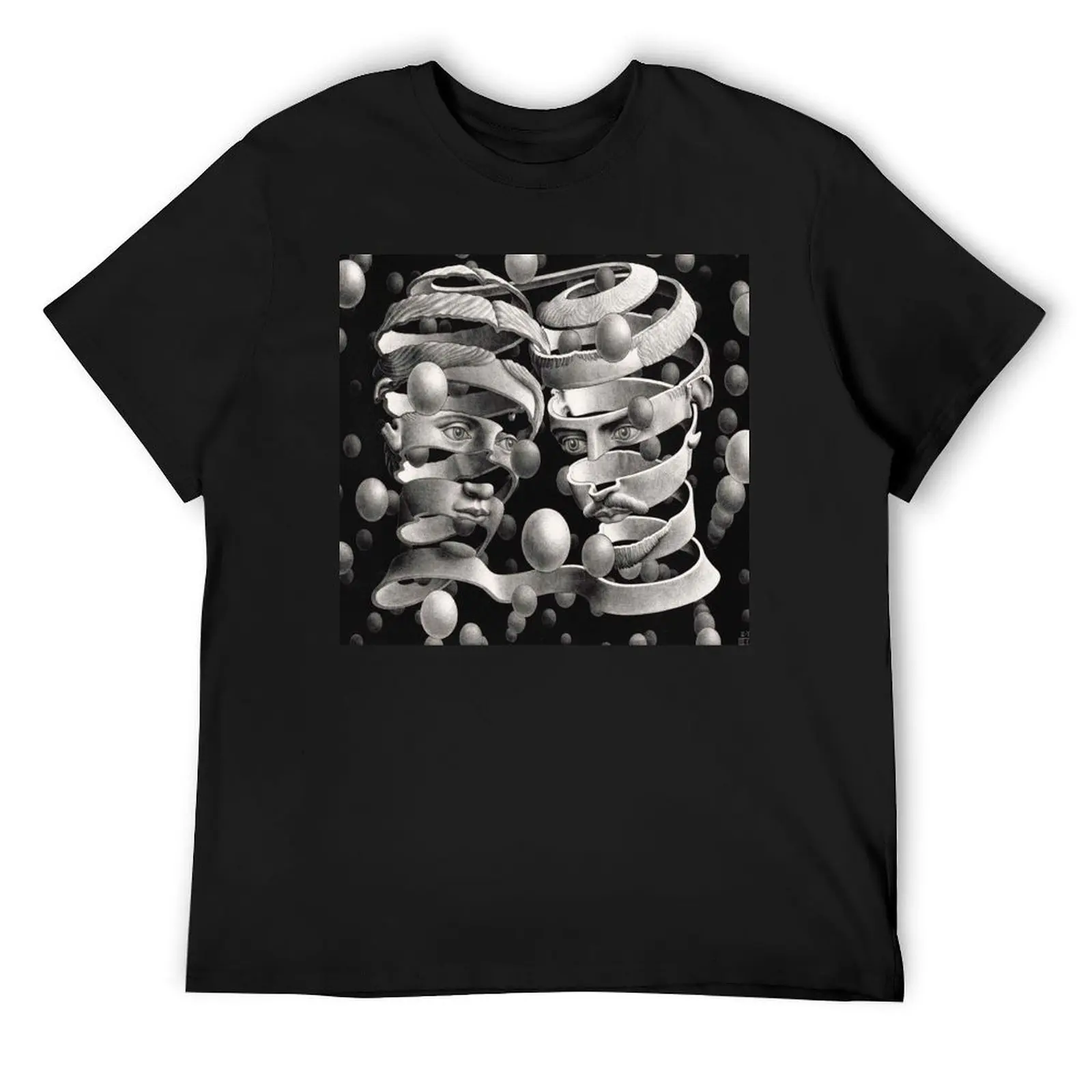 

Escher T-Shirt shirts graphic tees customs rapper graphic tees topping shirts graphic tee men