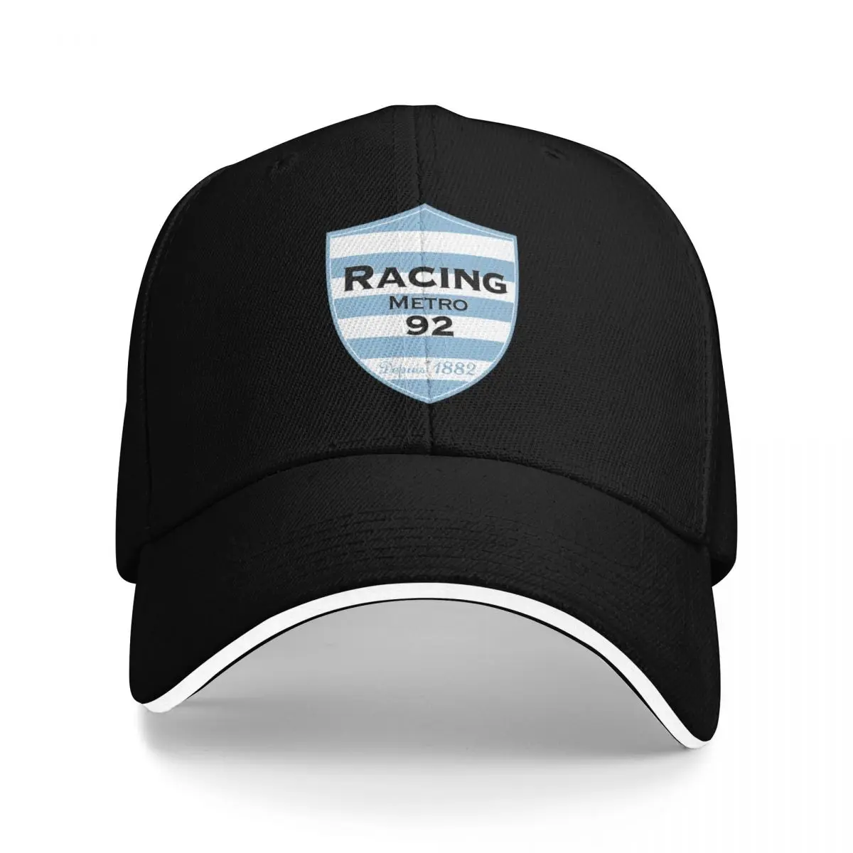 

Racing Métro 92 Logo Baseball Cap Beach Outing Custom Cap Caps For Women Men's